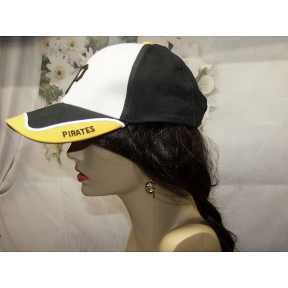 Pittsburgh Pirates Hat MLB Unique Embroidered Hat with Pirates on Brim Unisex - Picture 4 of 7
